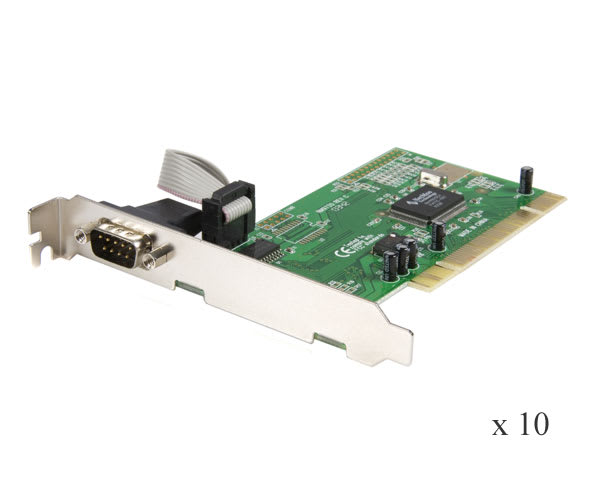 10 Pack of PCI1S550 Serial Cards