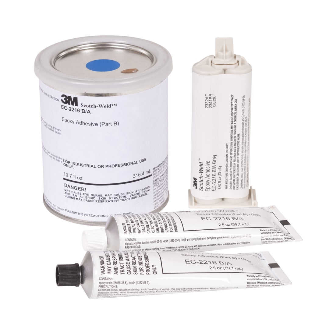 3M™ Scotch-Weld™ Epoxy Adhesive 2216, Grey, Part B/A, 135 ml