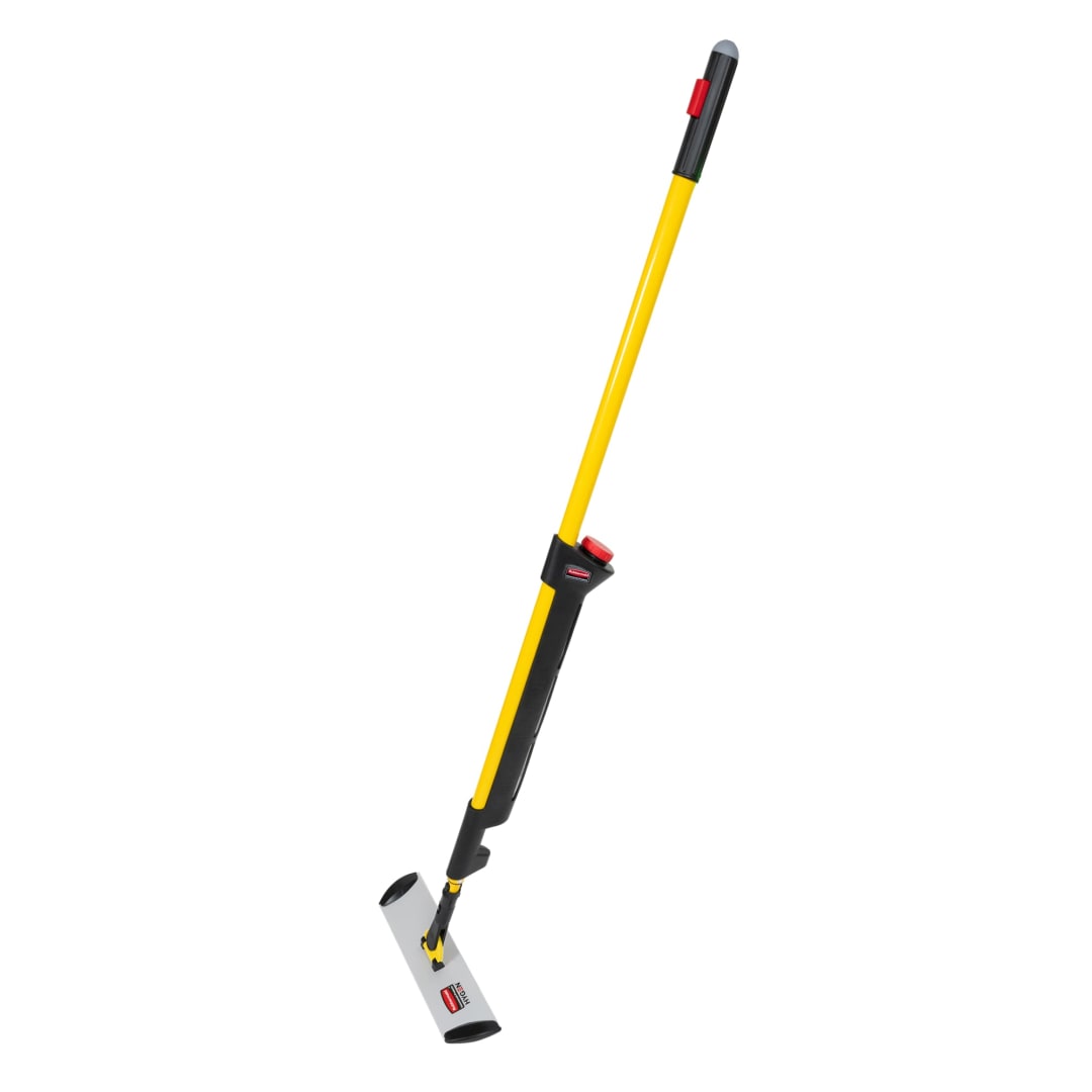 Rubbermaid Commercial Products HYGEN™ PULSE™ Microfiber Mop Kit, Single-Sided, Yellow