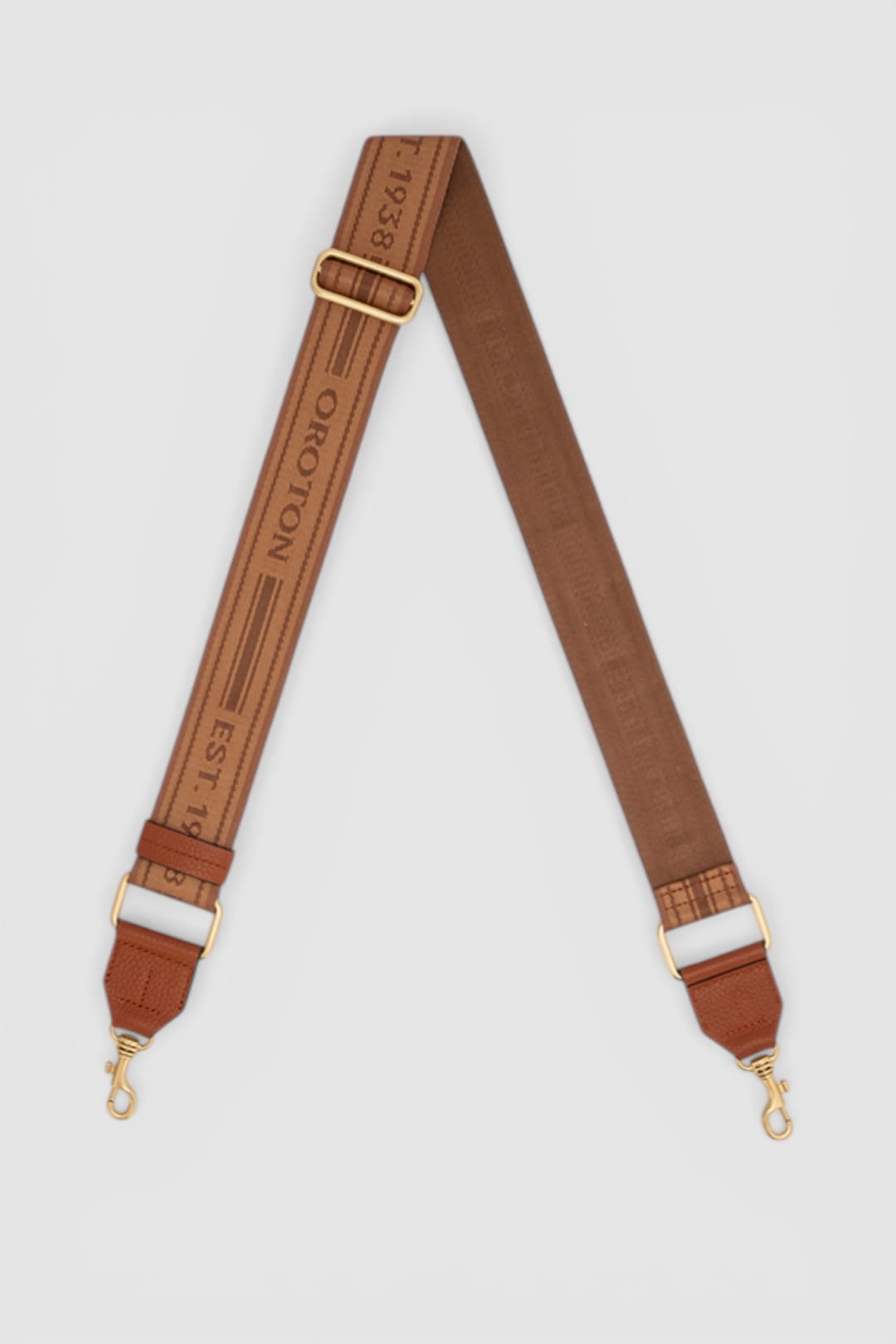 Heather Long Light Gold Webbing Strap