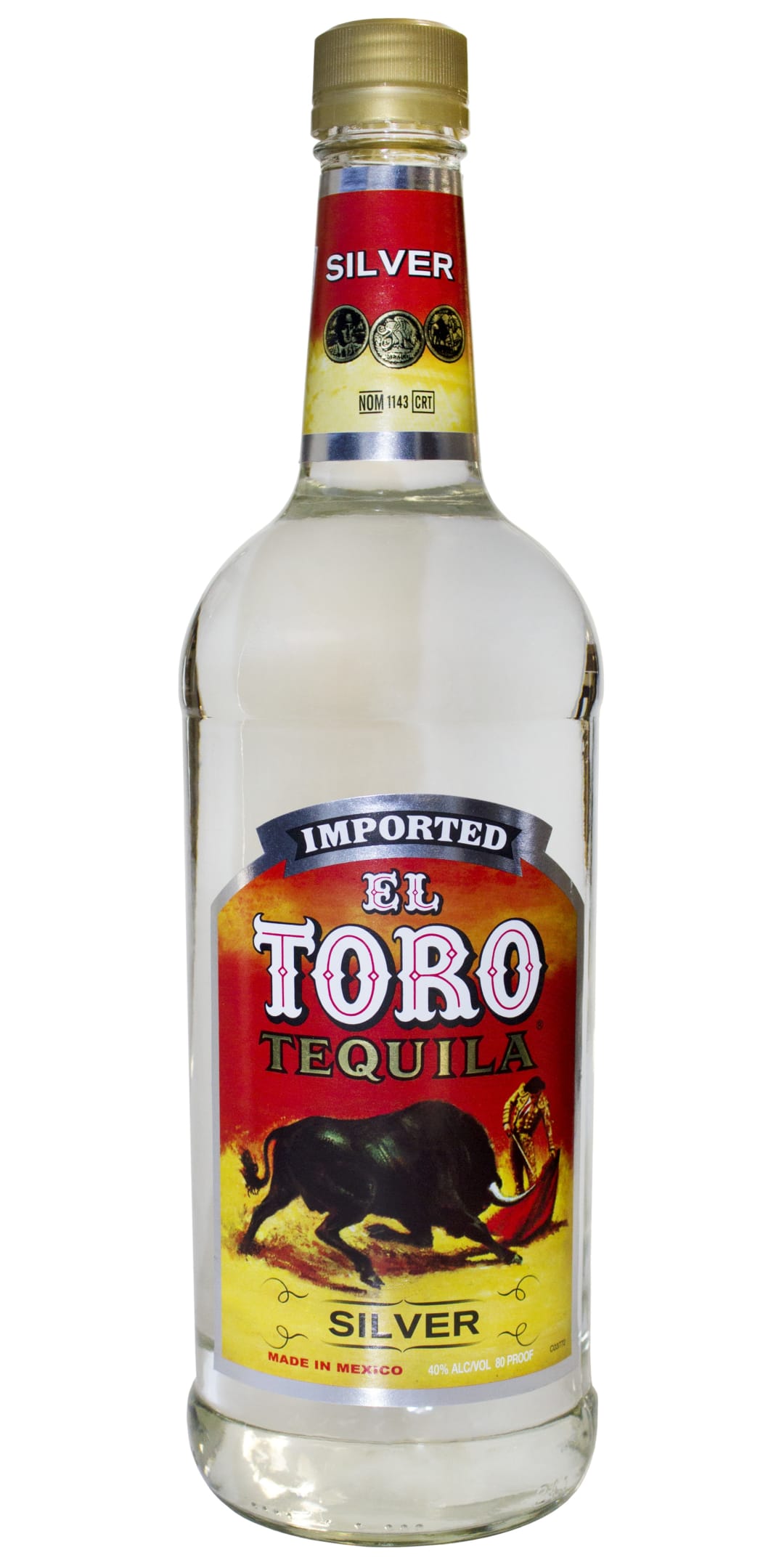 El Toro Silver Tequila 1l 80 Proof