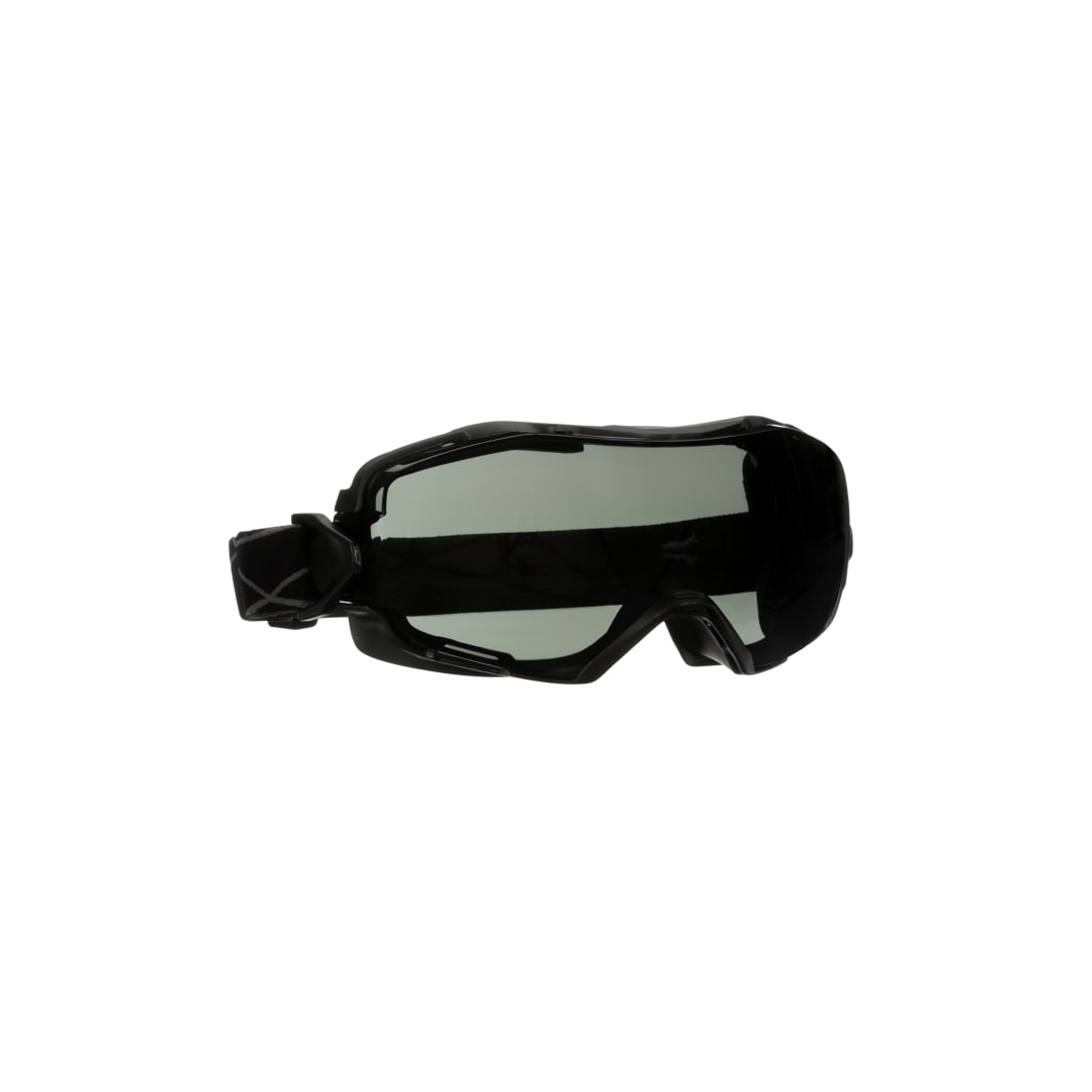3M™ GoggleGear™ 6000 İş Güvenliği Koruyucu Gözlükler, Siyah Kaplama, Scotchgard™ Buğu Önleyici / Çizilmeye Dayanıklı Kaplama (K ve N), Gri Lens, GG6002SGAF-BLK-EU, 10/Kutu