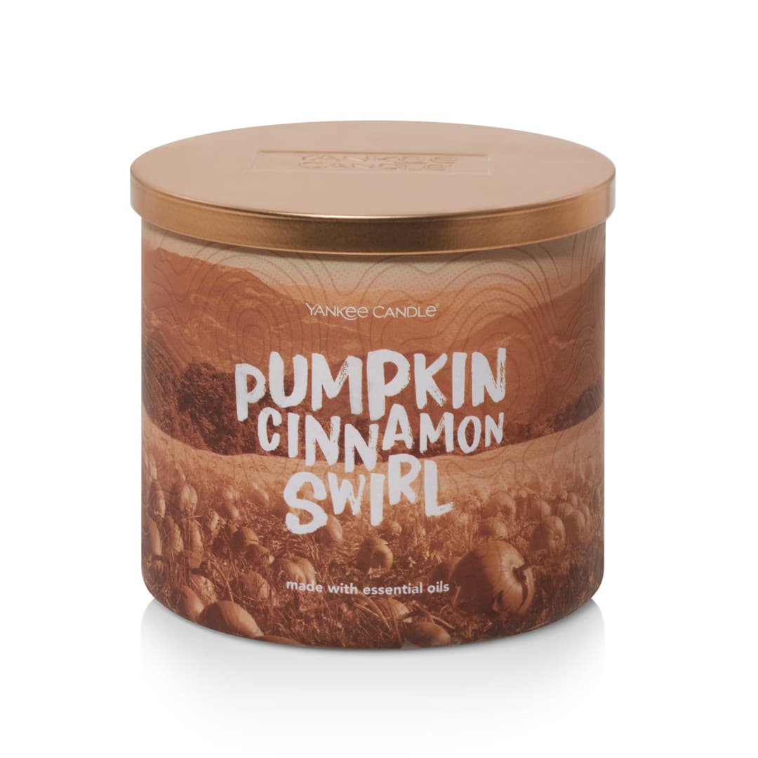 Yankee Candle® Pumpkin Cinnamon Swirl 3-Wick Candle