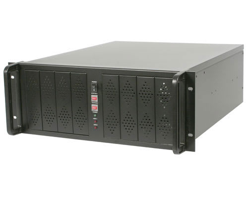 4U Rackmount Server Case - (8) 5.25 Bays