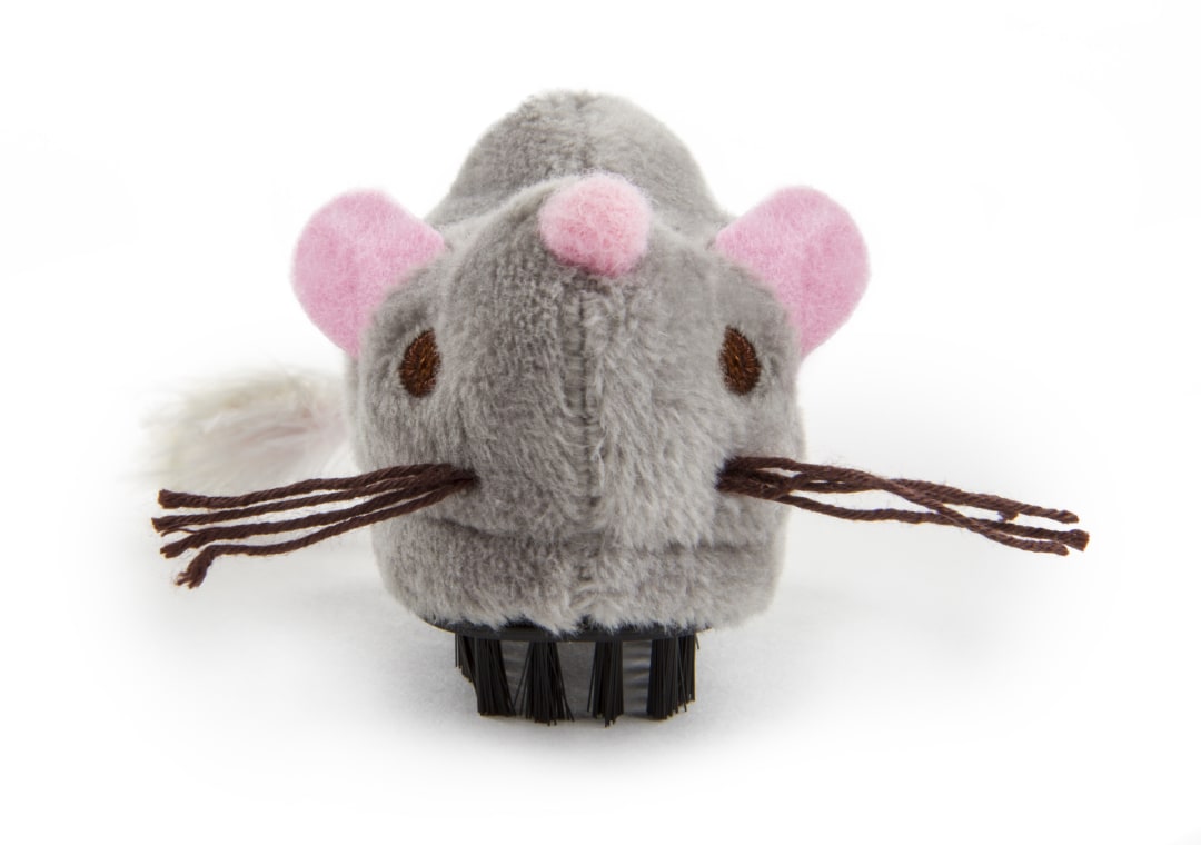 Petlinks Roaming Runner, Plush, Mouse Electronic Motion Cat Toy, Battery Powered