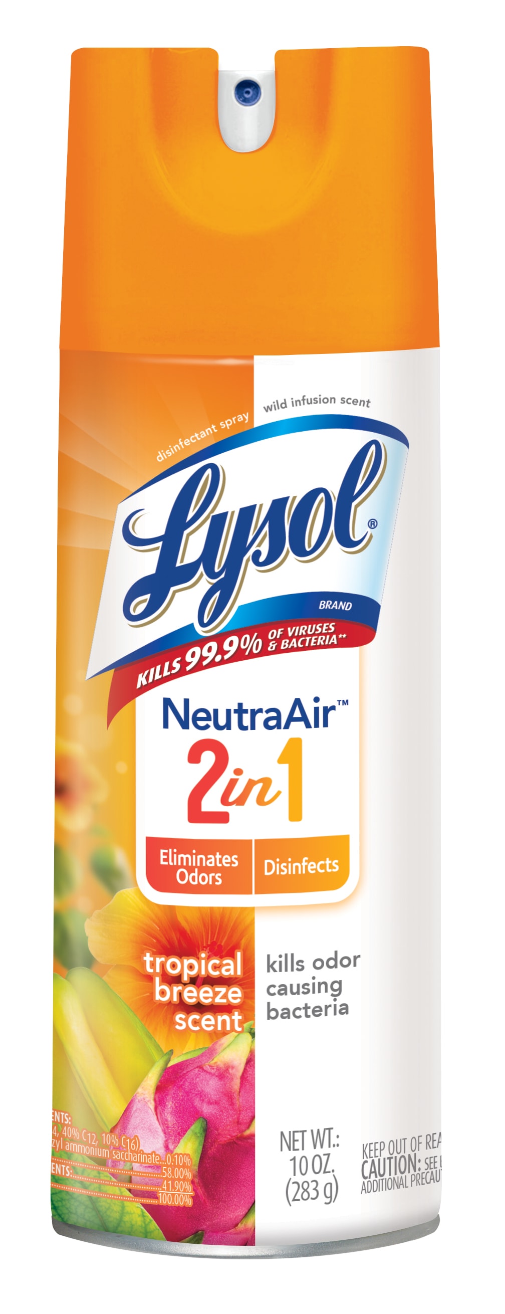 LYSOL® Disinfectant Spray - Neutra Air Tropical Breeze 6/10 oz.