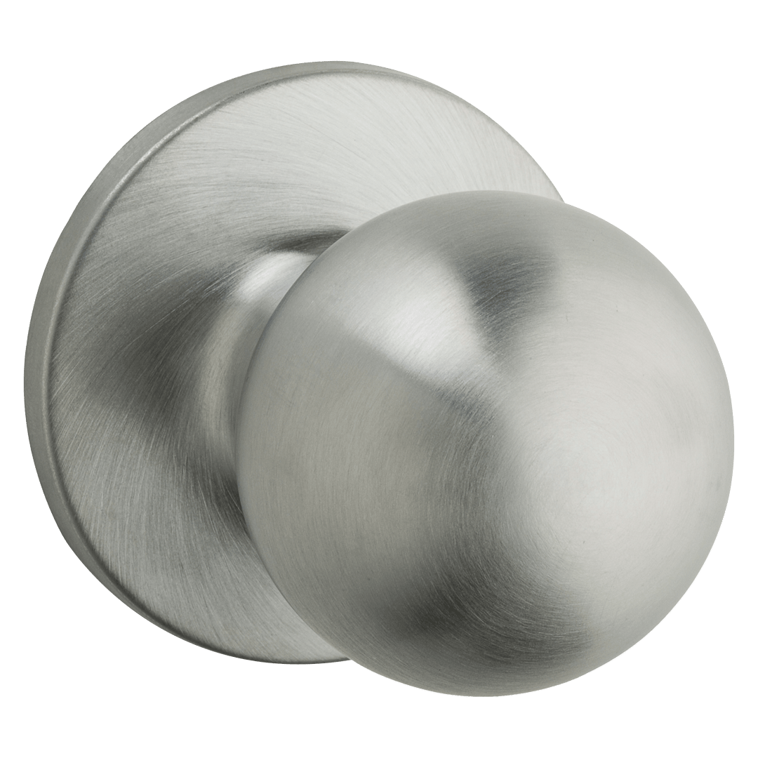 Safelock Regina Knob - Inactive/Dummy in Satin Chrome