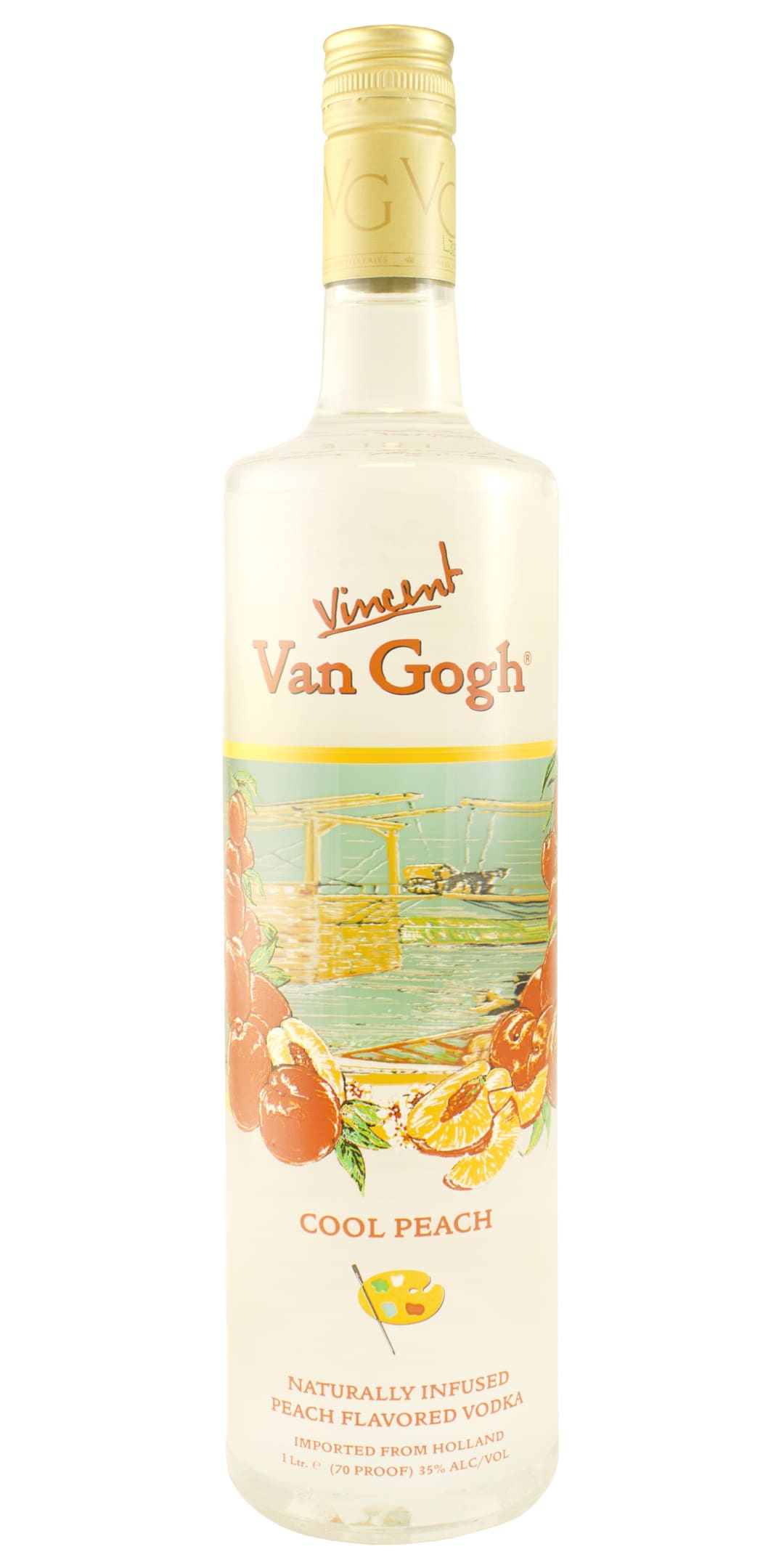 Van Gogh Cool Peach Vodka 1l 70 Proof