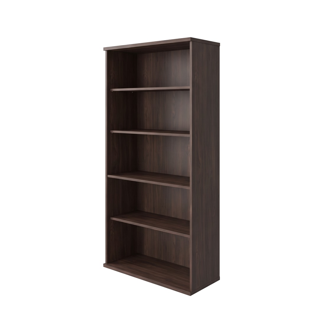 Cornerstone 5-Shelf Bookcase, Espresso
