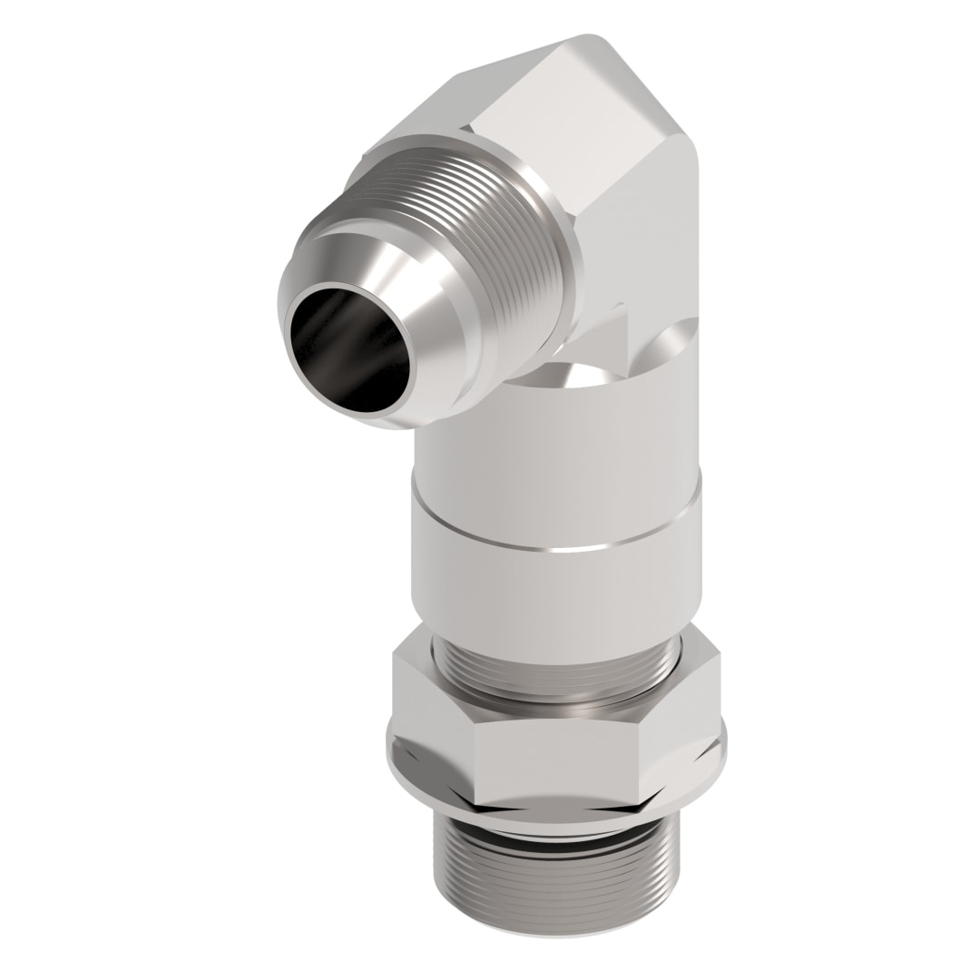 Aeroquip 1/2 Sae Morb X 1/2 MJIC 90deg Lng
