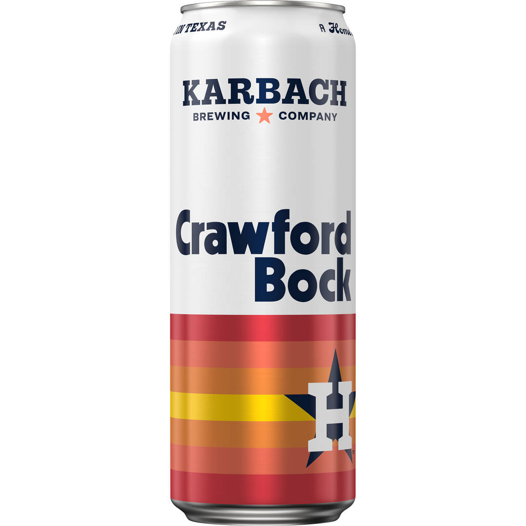 Karbach Brewing Company Crawford Bock Beer, 25 fl. oz. Can, 4.5% ABV