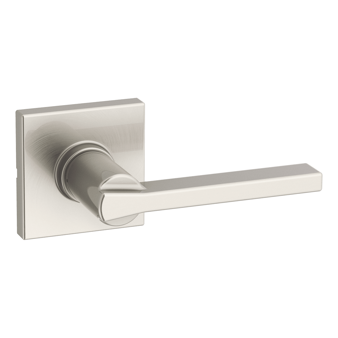 Casey Hall/Closer UL Lever in Satin Nickel