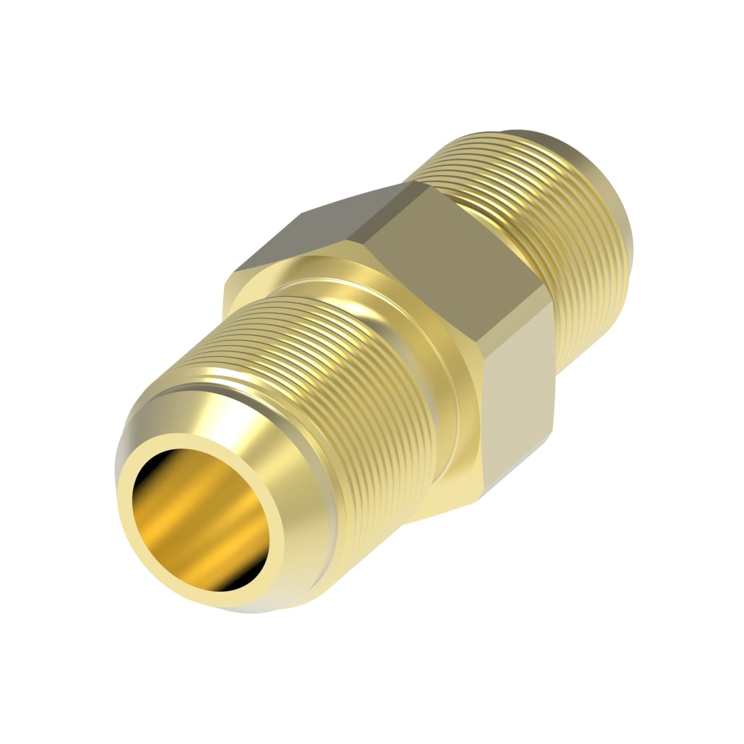 Aeroquip 5/8 Male Inv Flare X 5/8 Male Sae Brass