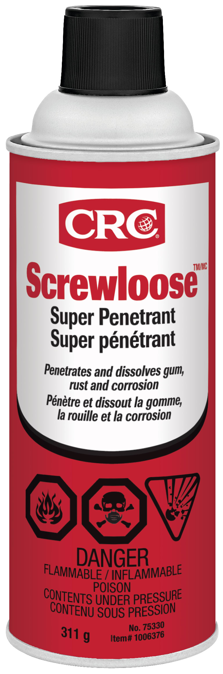 CRC Screwloose Industrial Penetrating Oil (F/E) 1X311G