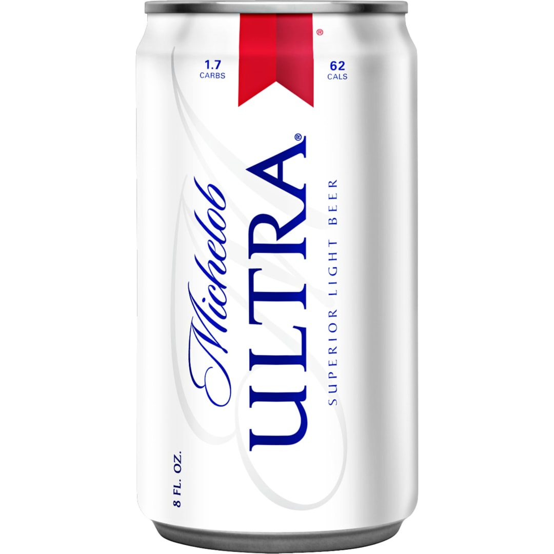 Michelob ULTRA Superior Light American Lager Beer 8 fl oz Can