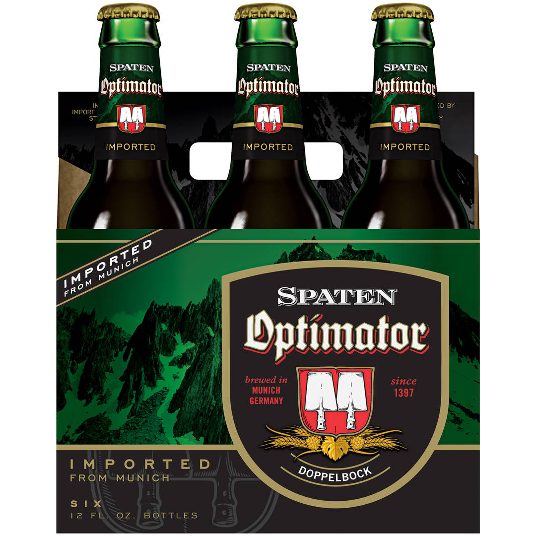 Spaten Optimator Bock, 6 Pack 12 fl. oz. Bottles, 7.6% ABV