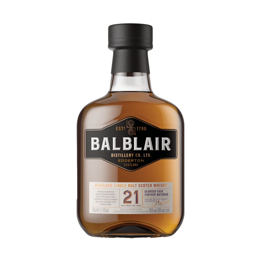 Balblair Single Malt Scotch 21 YO 700 ML
