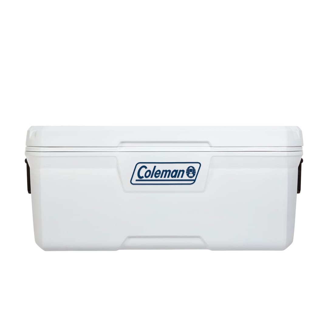 Coleman Marine Cooler with Fully Insulated UV Guard Lid and Body, 120-Quart, Great for Boating and Fishing