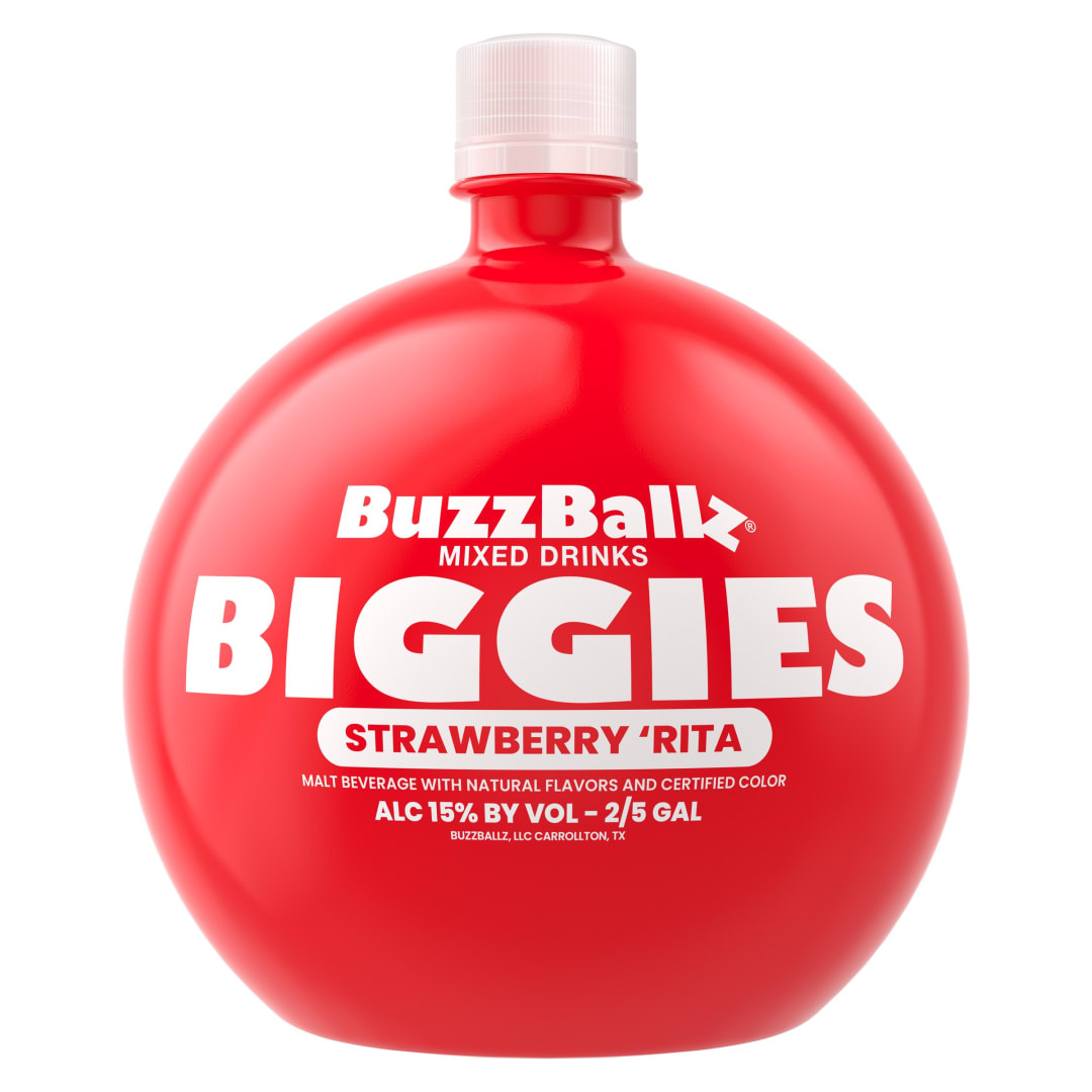 BuzzBallz Biggies Strawberry Rita Malt Beverage 1.5l 30 Proof