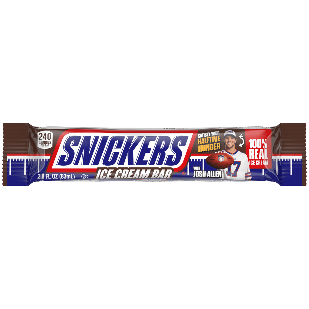 SNICKERS Ice Cream, Chocolatey Caramel Peanut Butter Ice Cream Bar, 2.8 Oz