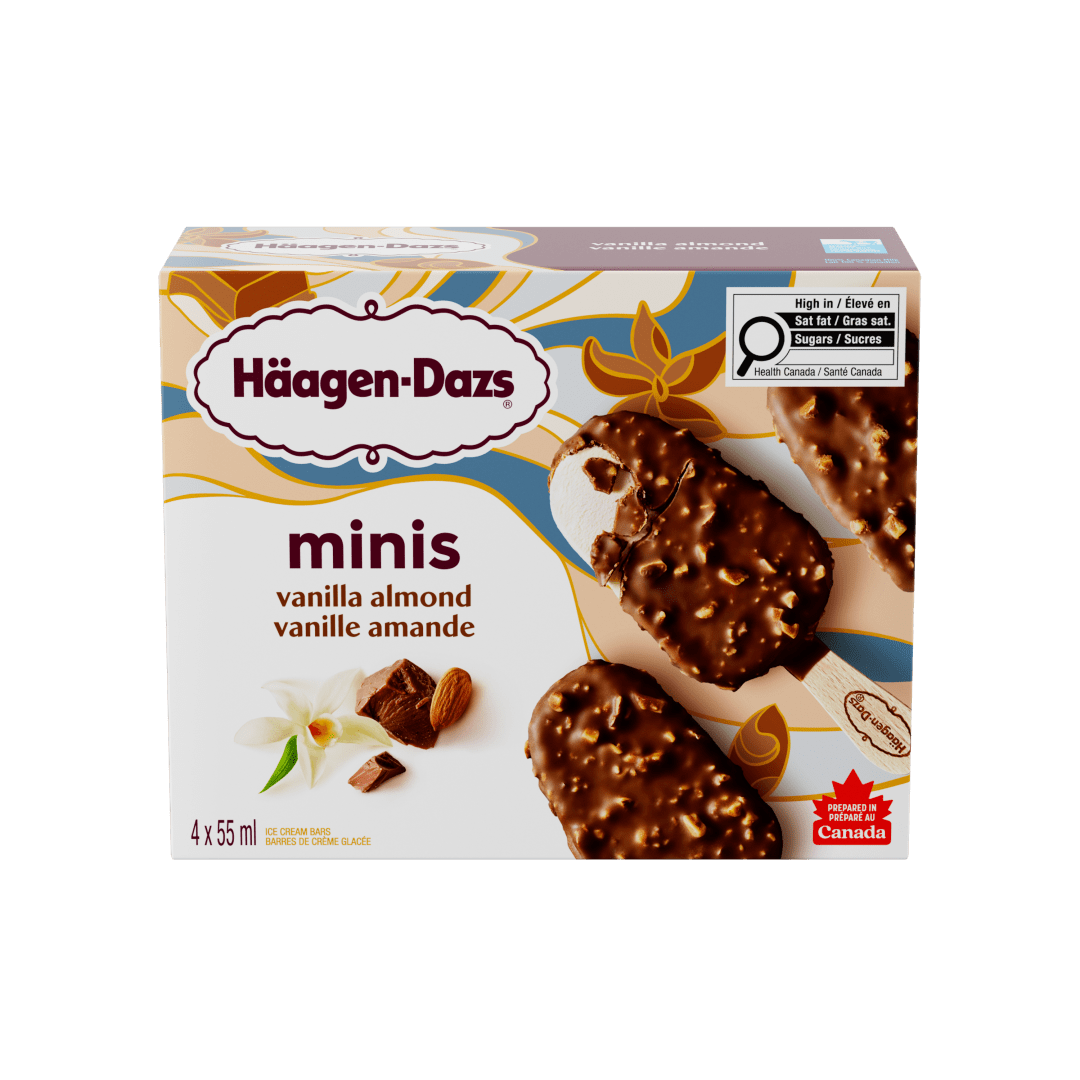 HAAGEN-DAZS MINIS Van Alm 6(4x55ml) CA