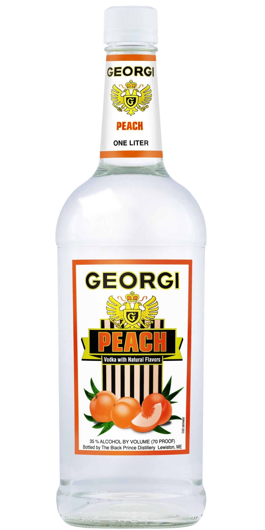 Georgi Peach Vodka 1l 70 Proof