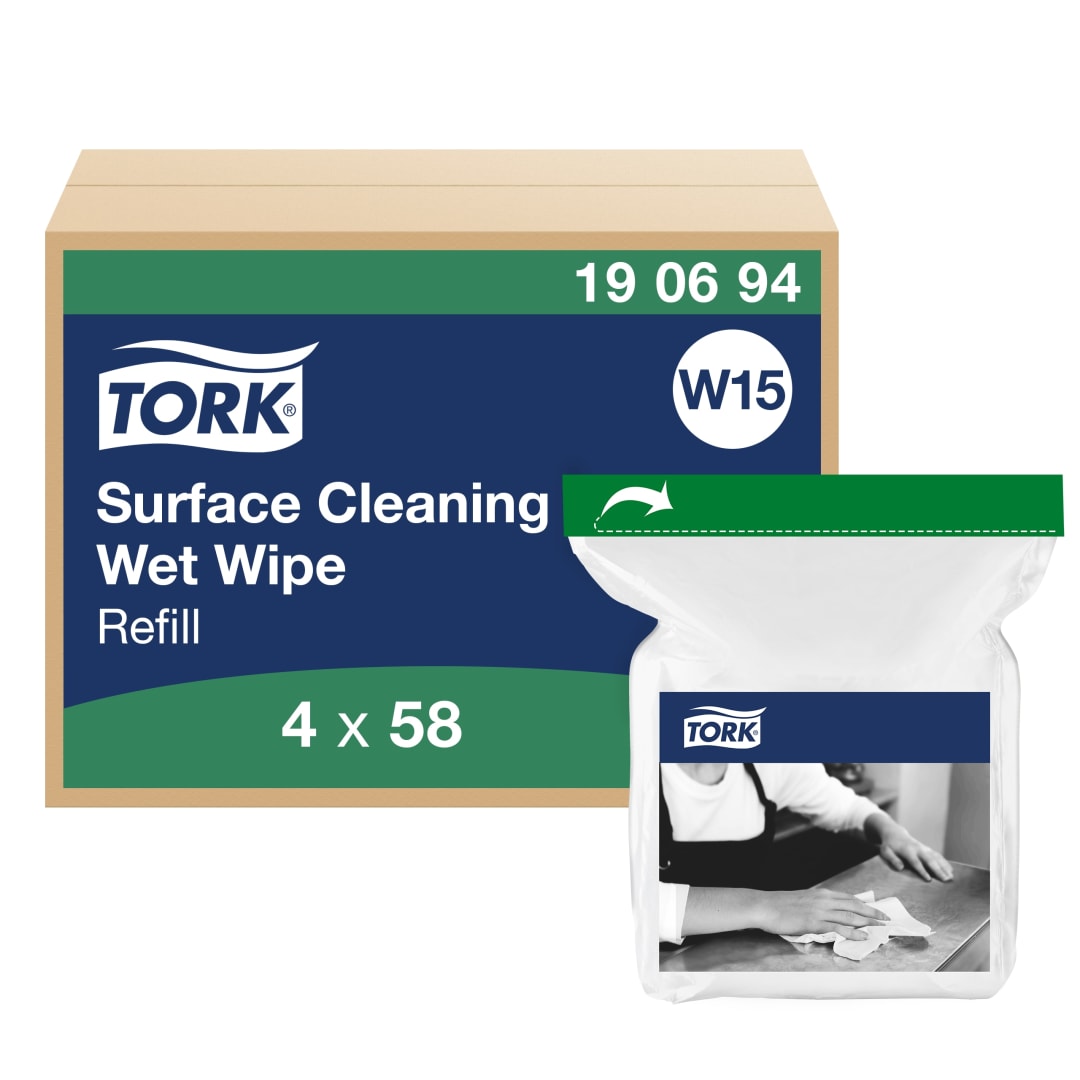Tork Surface Cleaning Wet Wipes Refill