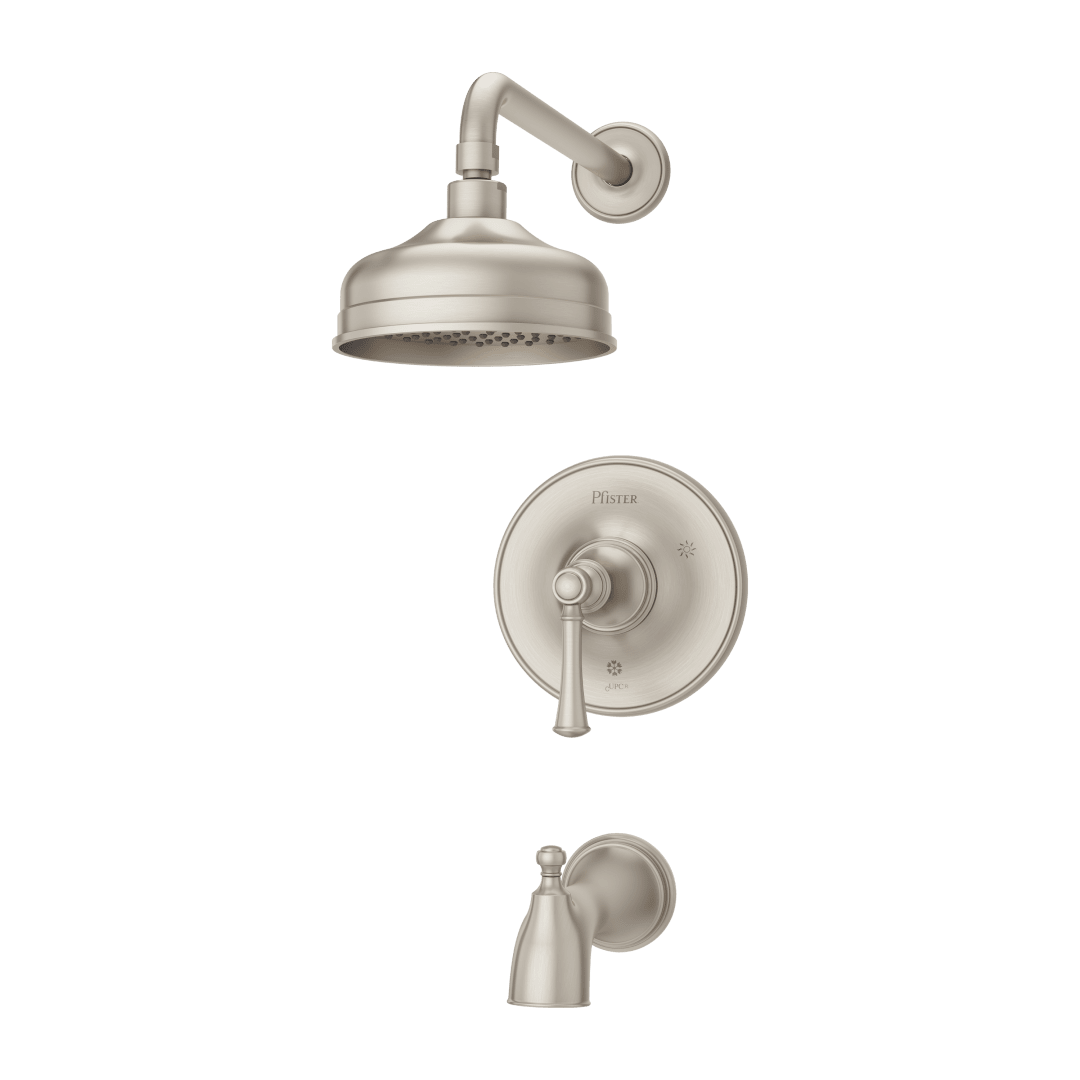 Tisbury 1-Handle Tub & Shower Trim in Brushed Nickel