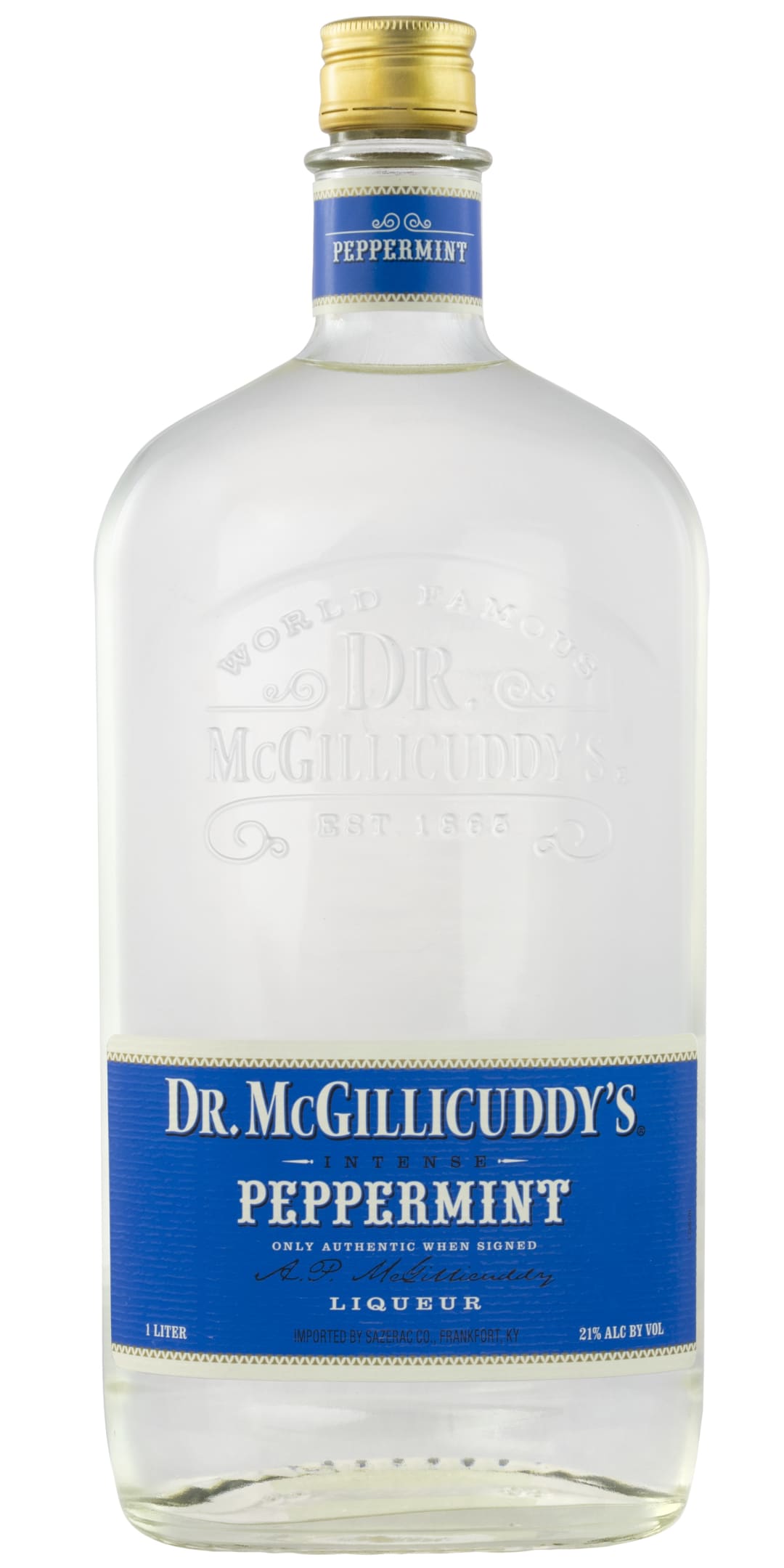 Dr. McGillicuddy's Peppermint Liqueur 1l 42 Proof