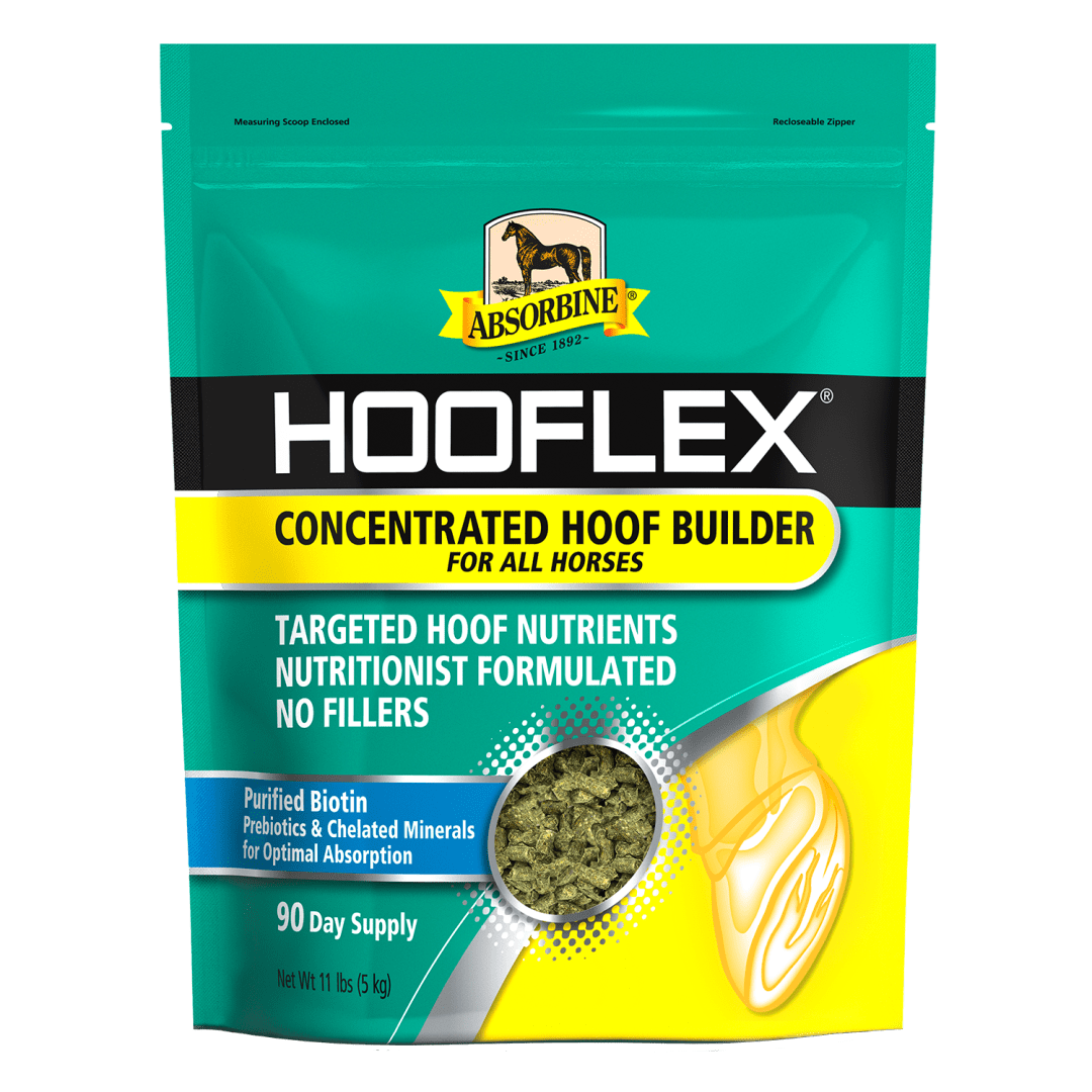 Hooflex® Concentrated Hoof Builder Supplement Pellets 11 lb / 90 Day Supply Bag