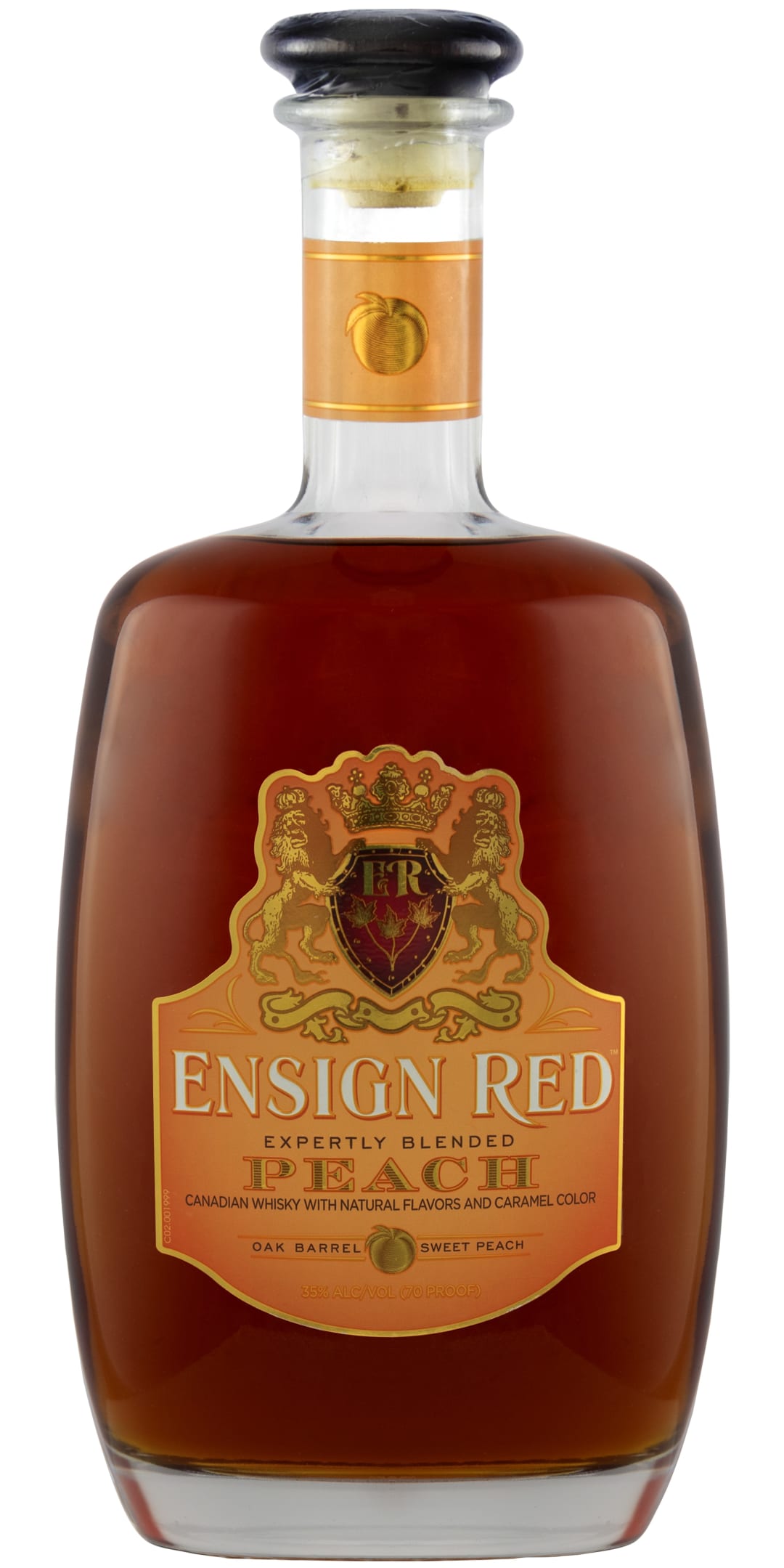 Ensign Red Peach Canadian Whisky 1.75l 70 Proof