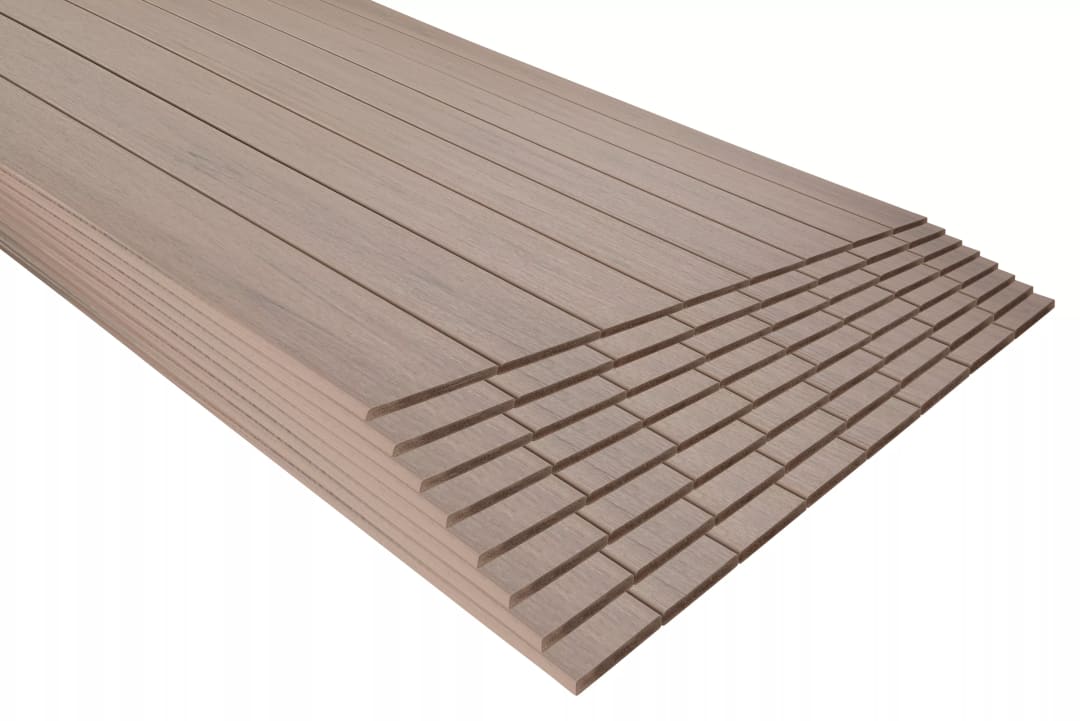 .82-in x 5.5-in x 12-ft Square Trex Select® Composite Deck Board Malted Barley 64/BDL