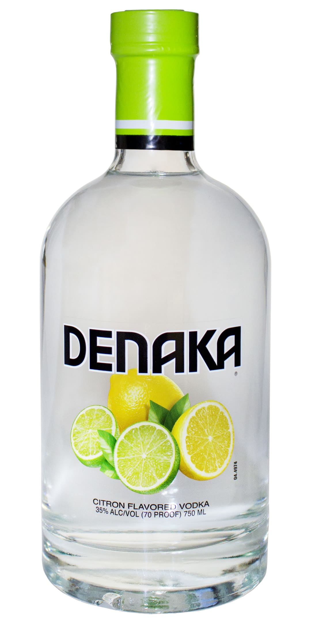 Denaka Citron Vodka 750ml 70 Proof