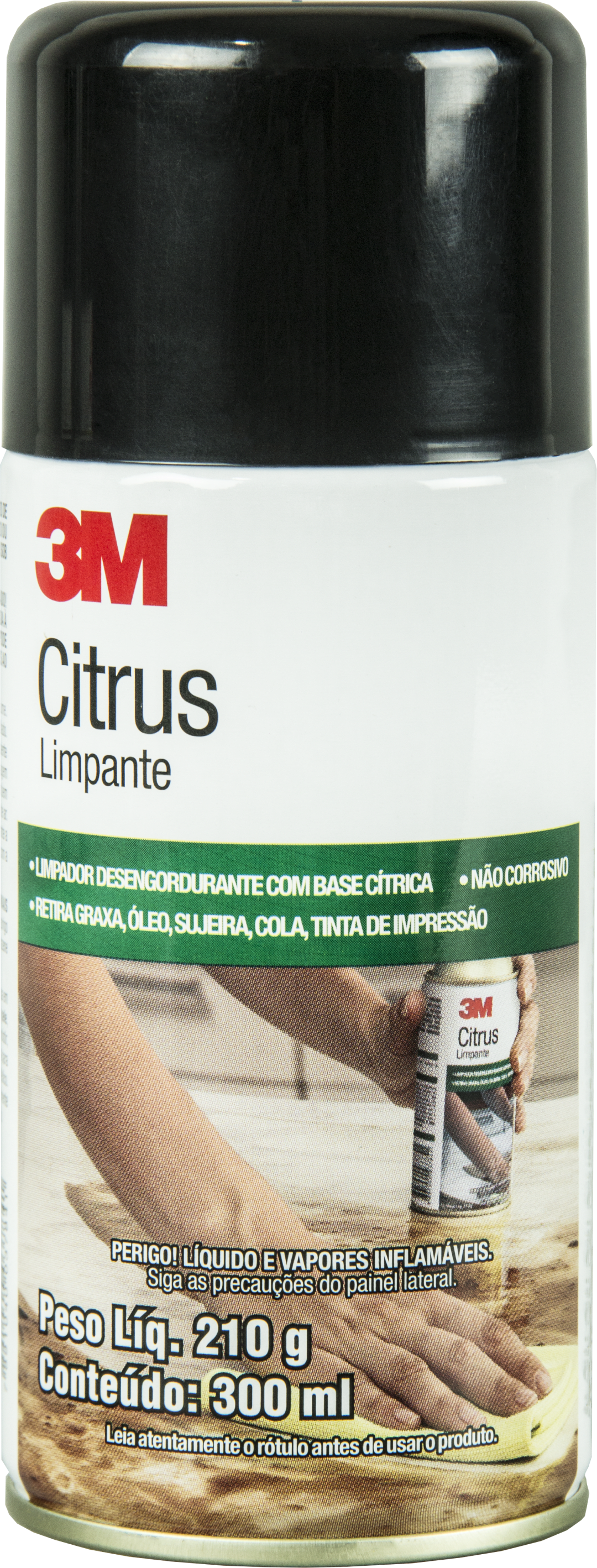 Removedor de Adesivos e Sujeiras 3M™ Citrus Limpante,  300 mL, 12 Latas