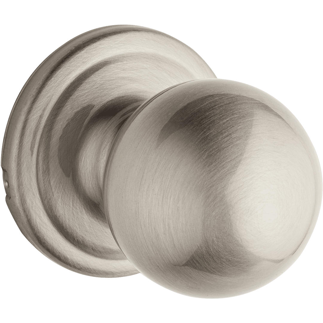 Circa Hall/Closet Knob in Satin Nickel
