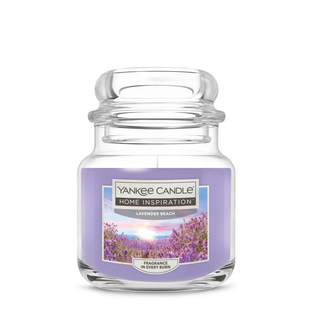 Yankee Candle Home Inspiration Lavender Beach Medium Jar Candle