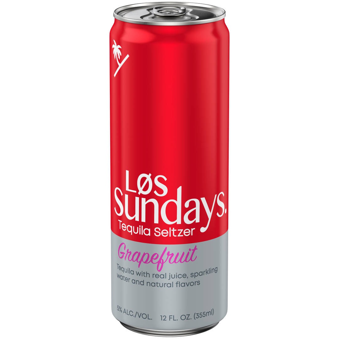 Los Sundays Grapefruit Tequila Seltzer 12 fl oz