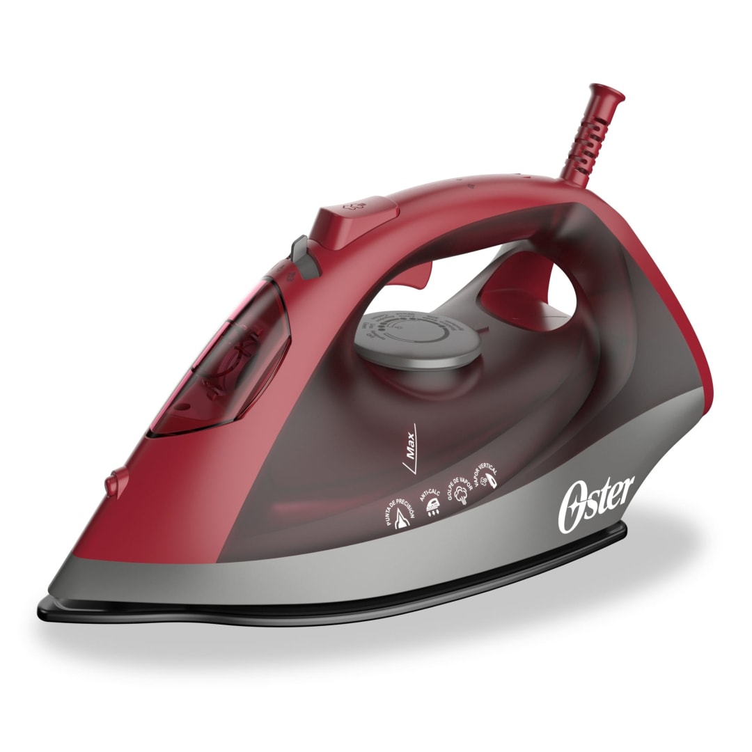 OSTER STEAM IRON CERAMIC_RED