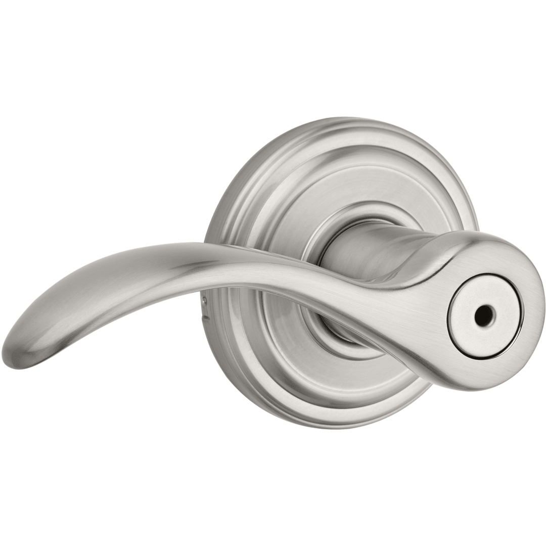 Pembroke Bed/Bath Lever in Satin Nickel