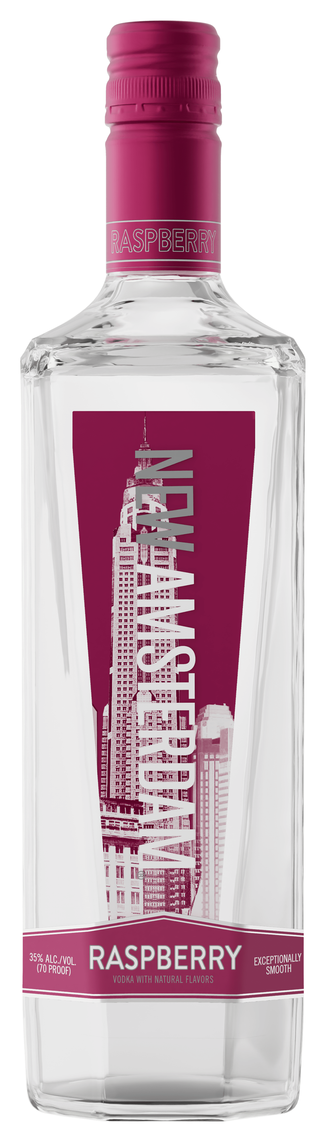 New Amsterdam Raspberry Flavored Vodka 750ml