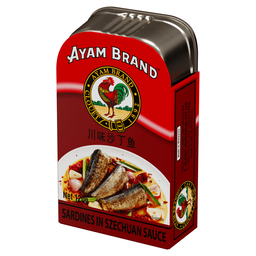 Sardines in Kung Pao (Szechuan) Sauce 12x120g