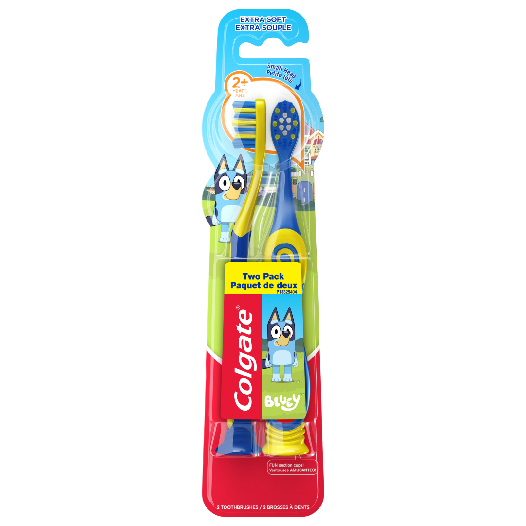 Kids toothbrush, Bluey toothbrush for kids, manual toothbrush for kids