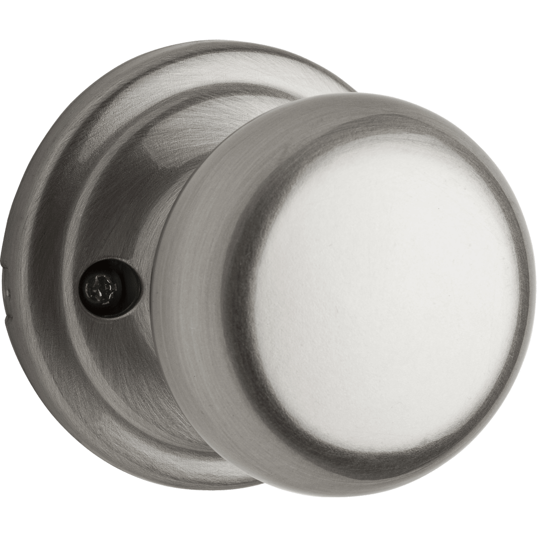 Hancock Half - Dummy Door Knob in Satin Nickel