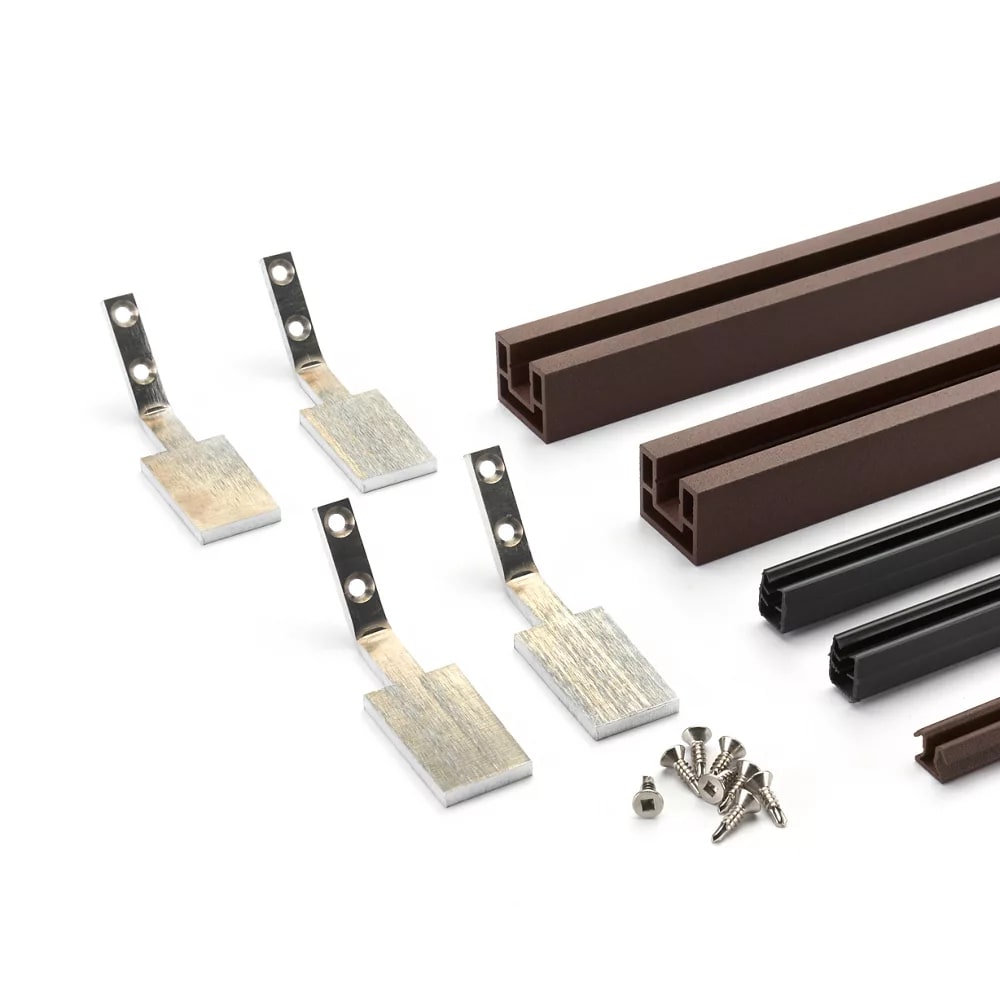 Trex Signature® 42" Mesh Rail Vertical Cut Kit - Stairs Bronze