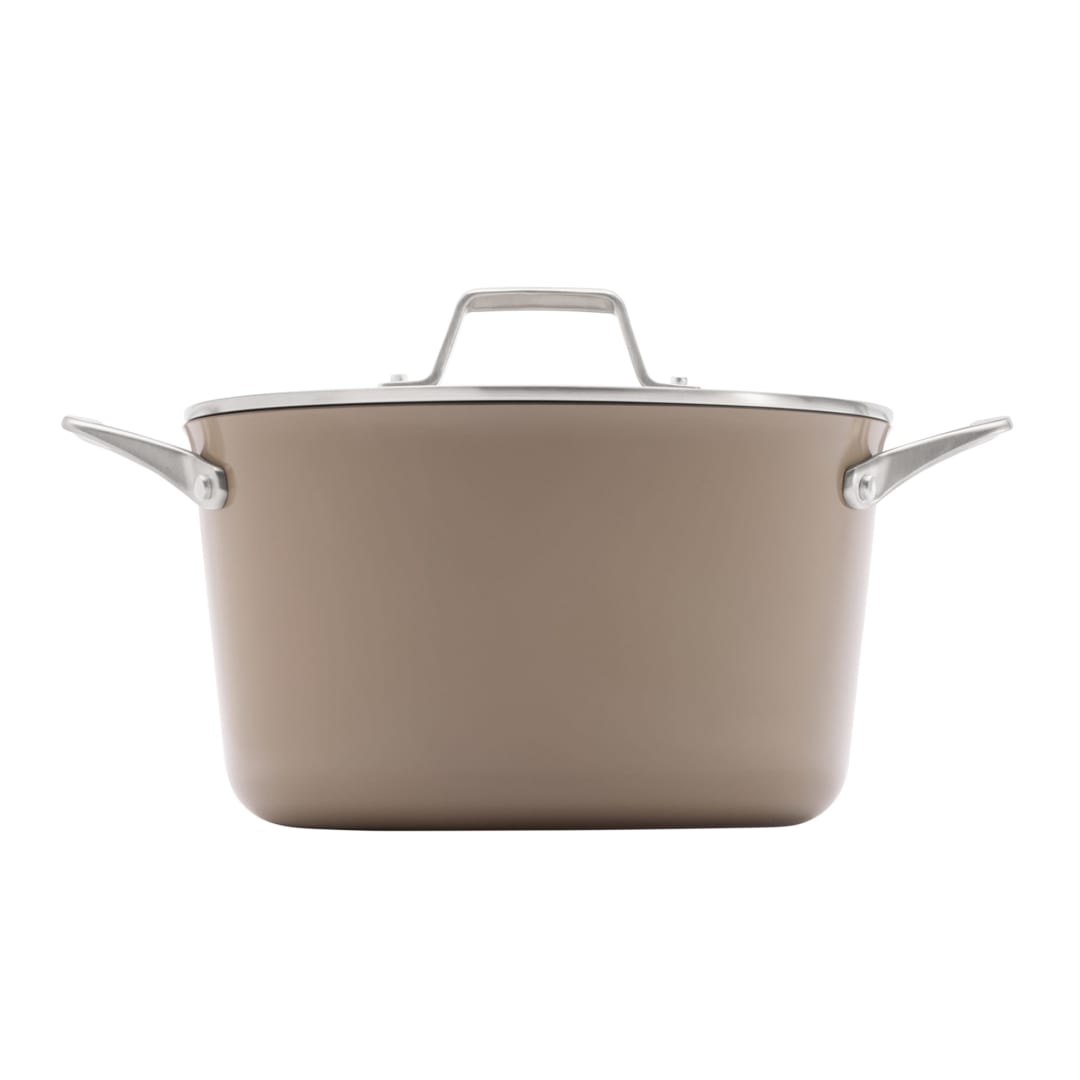Calphalon® Premier Ceramic Nonstick 7-Qt. Dutch Oven with Lid, Mushroom Grey