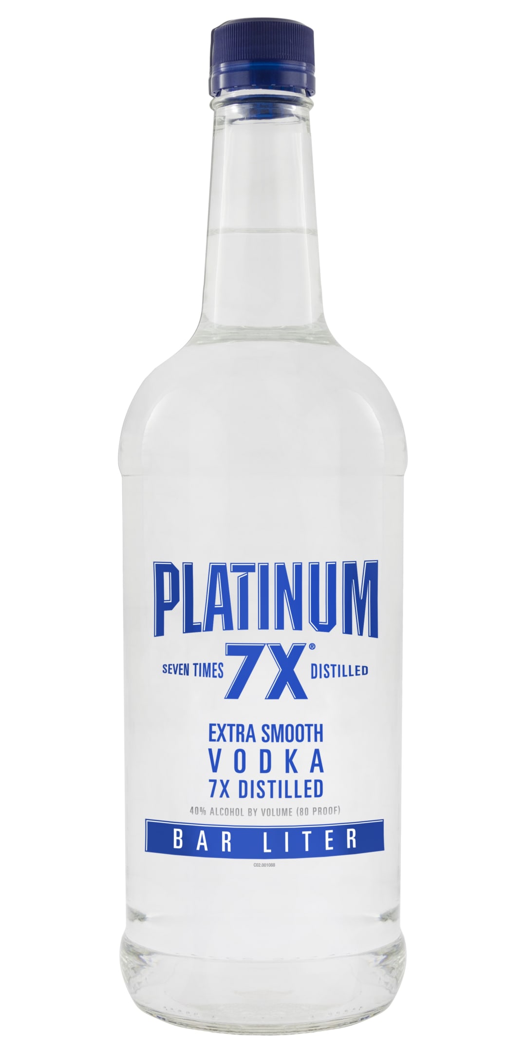 Platinum 7X Vodka Bar 1l 80 Proof