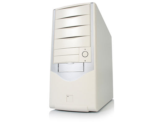 Beige 8 Bay MidTower Case with Silent 400W ATX12v 2.01 PSU