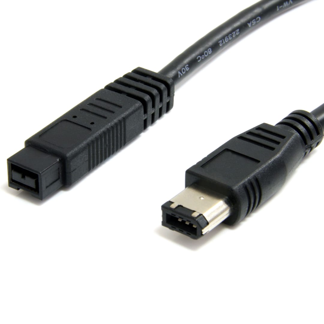 1 ft IEEE-1394 Firewire Cable 9-6 M/M