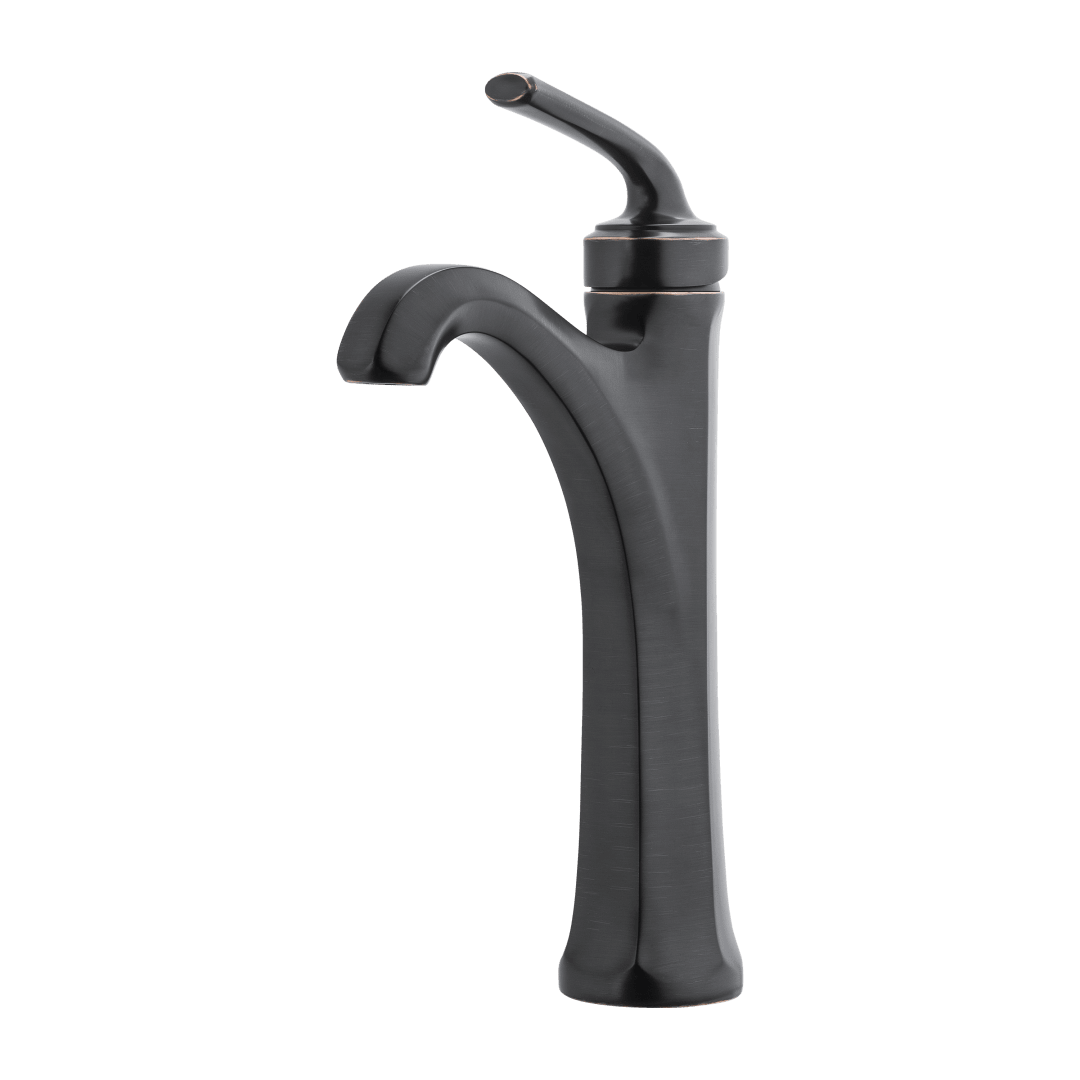 Arterra Single Control Vessel Bathroom Faucet in Tuscan Bronze