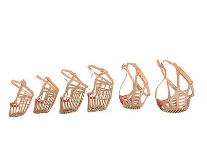 BUSTER Plastic Dog Muzzle, Brown, Size 3